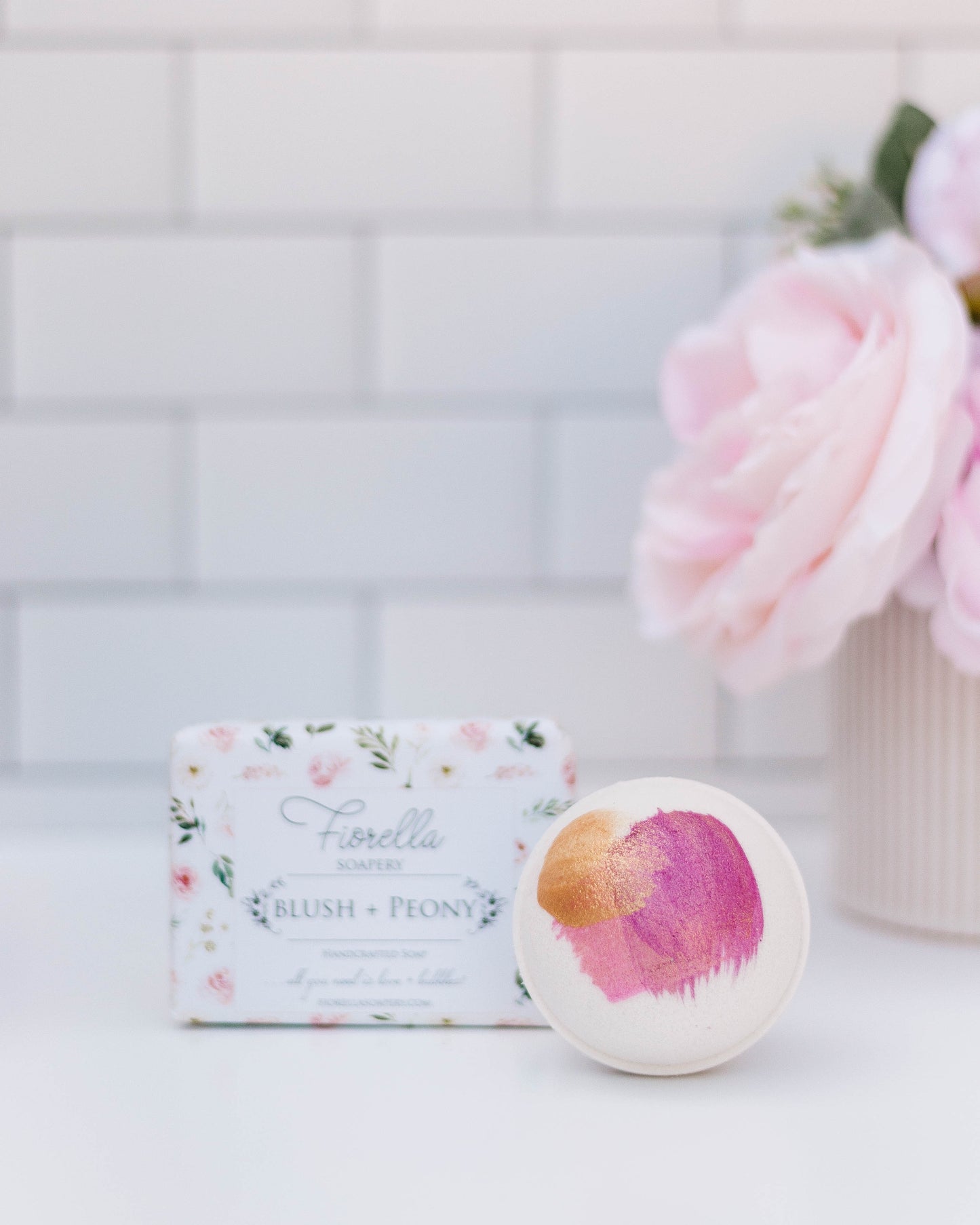 Blush + Peony Bath Bomb