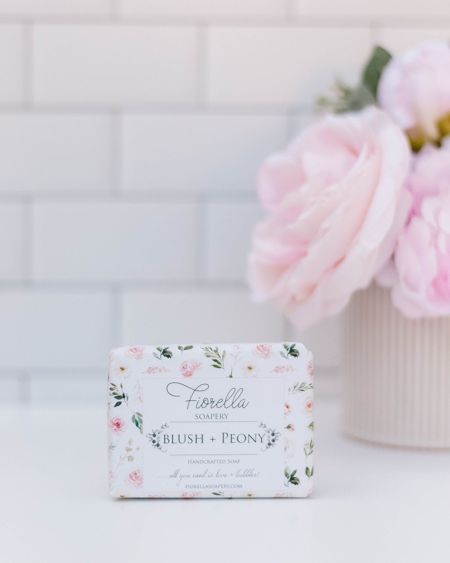 Blush + Peony Bar Soap