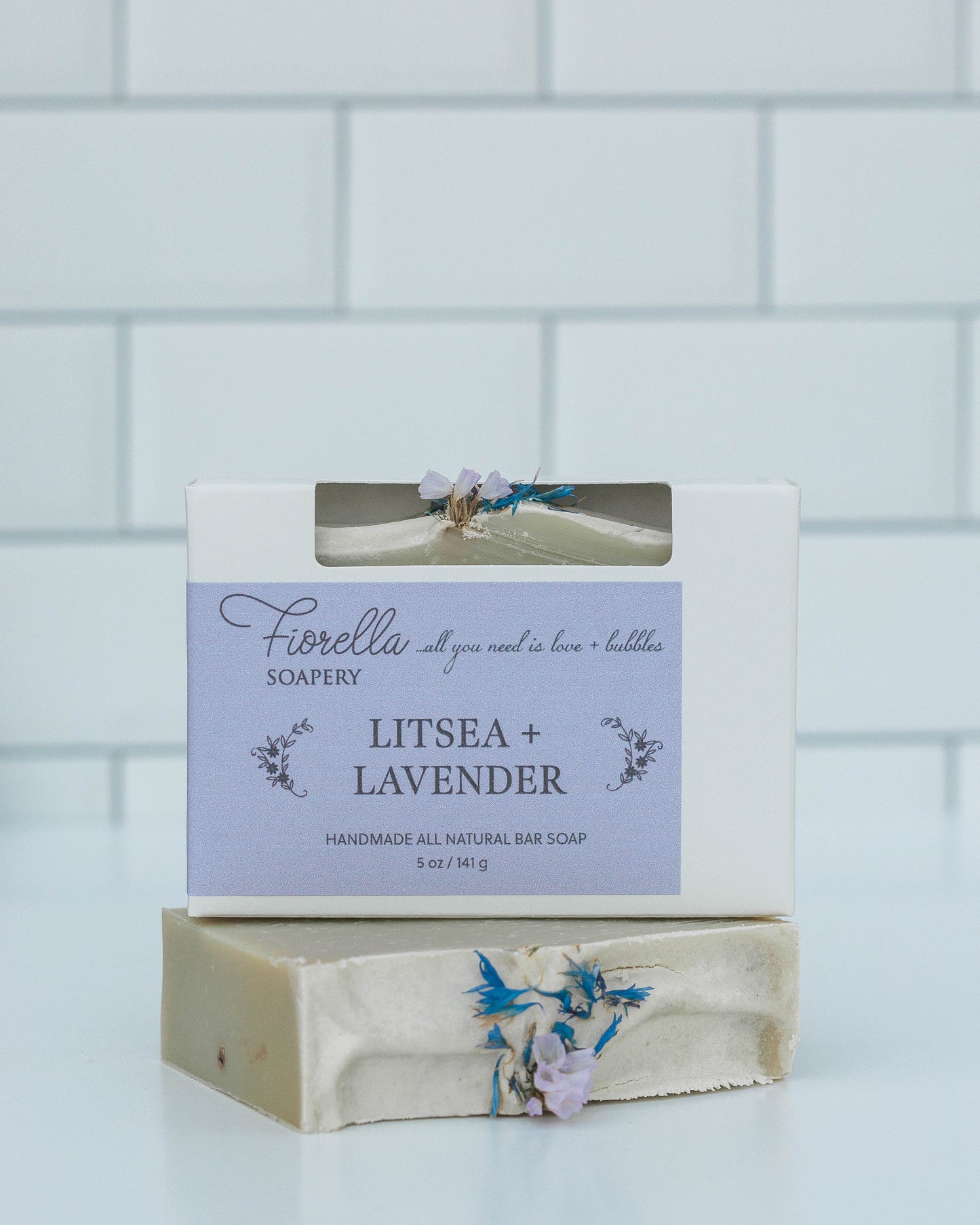Lavender Litsea Natural Bar Soap