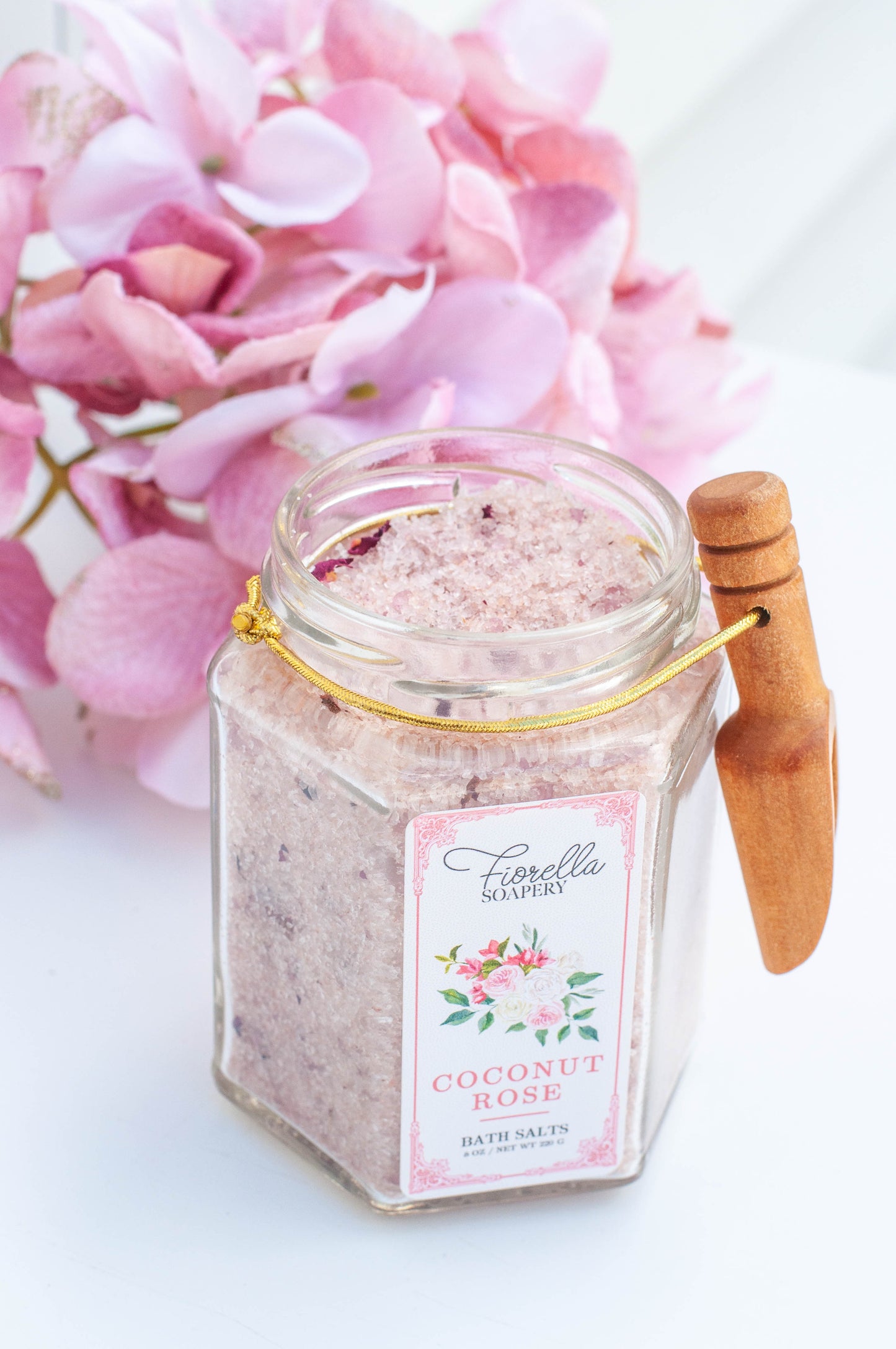 Coconut Rose Bath Salts