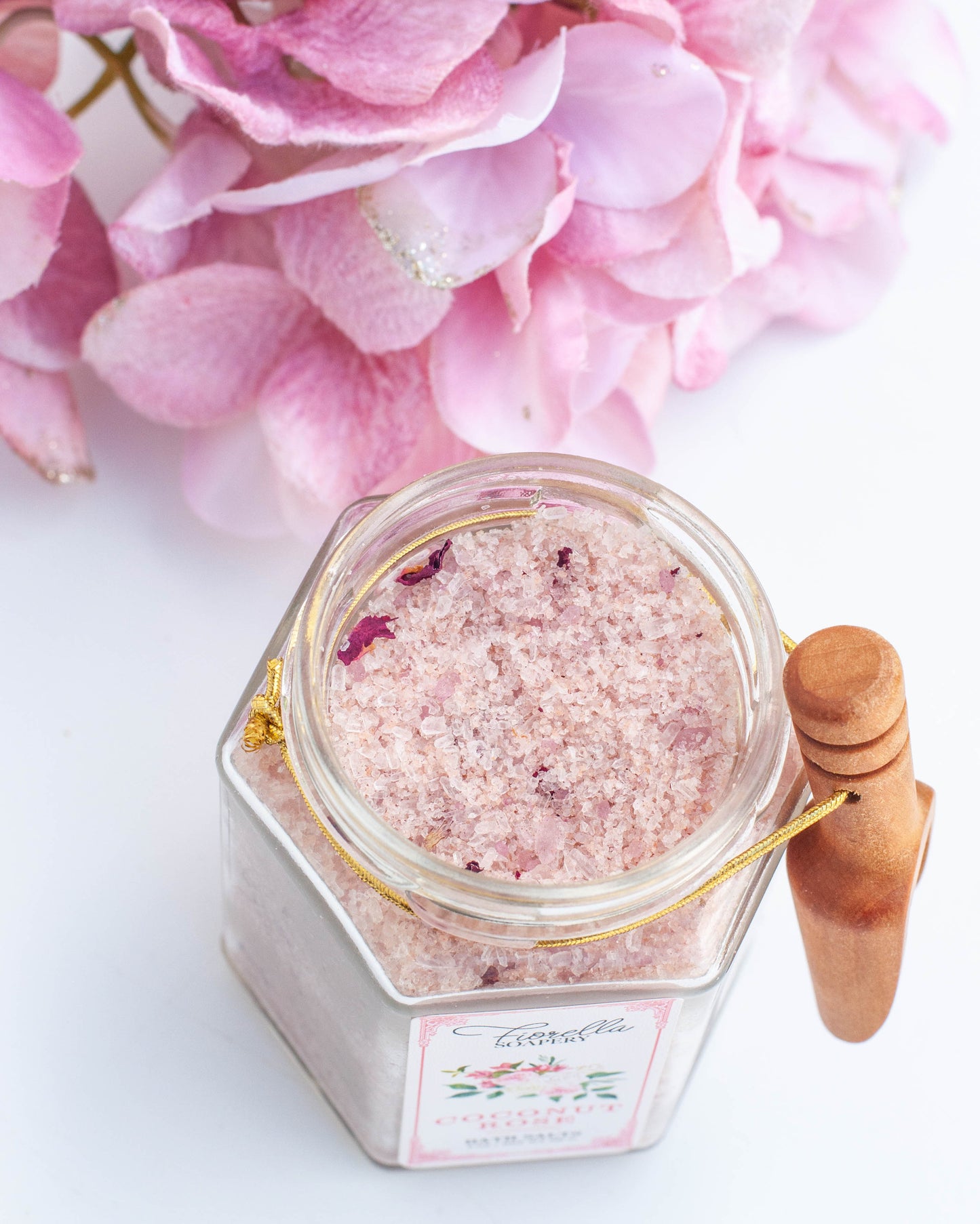 Coconut Rose Bath Salts