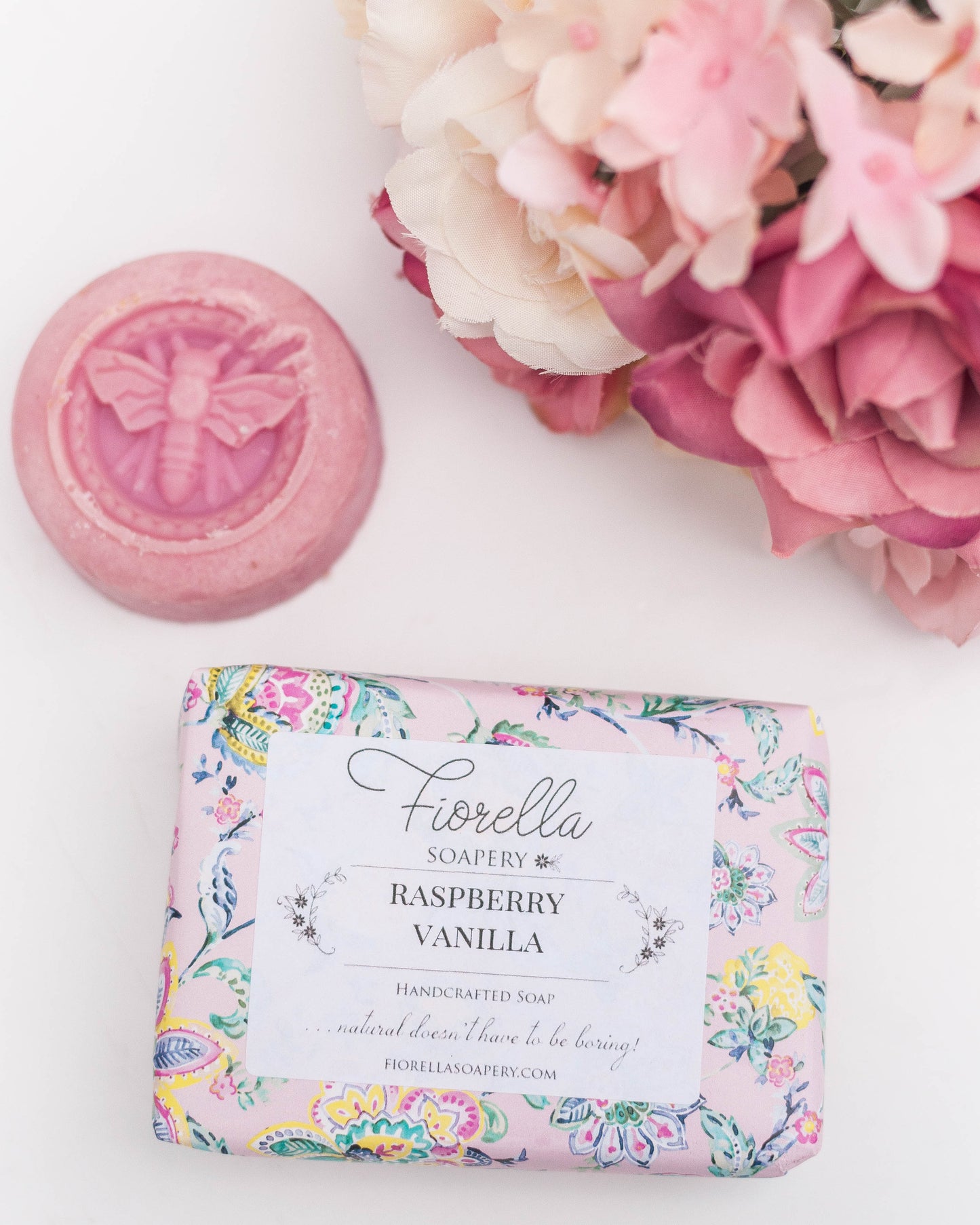 Vanilla Raspberry Bar Soap