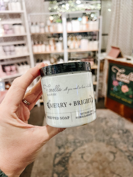 Merry + Bright Whipped Soap