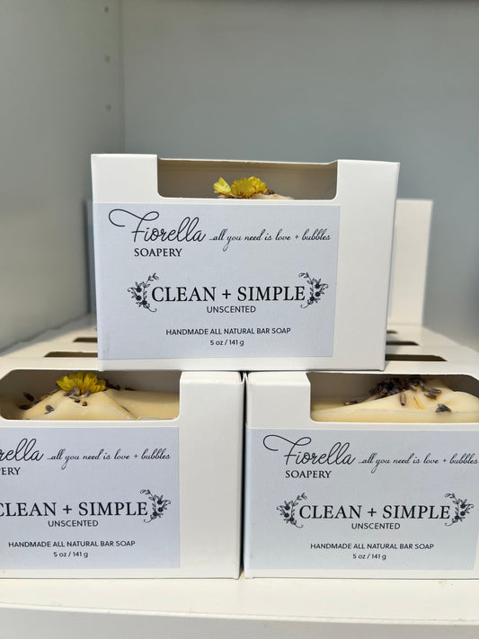 Clean + Simple Bar Soap
