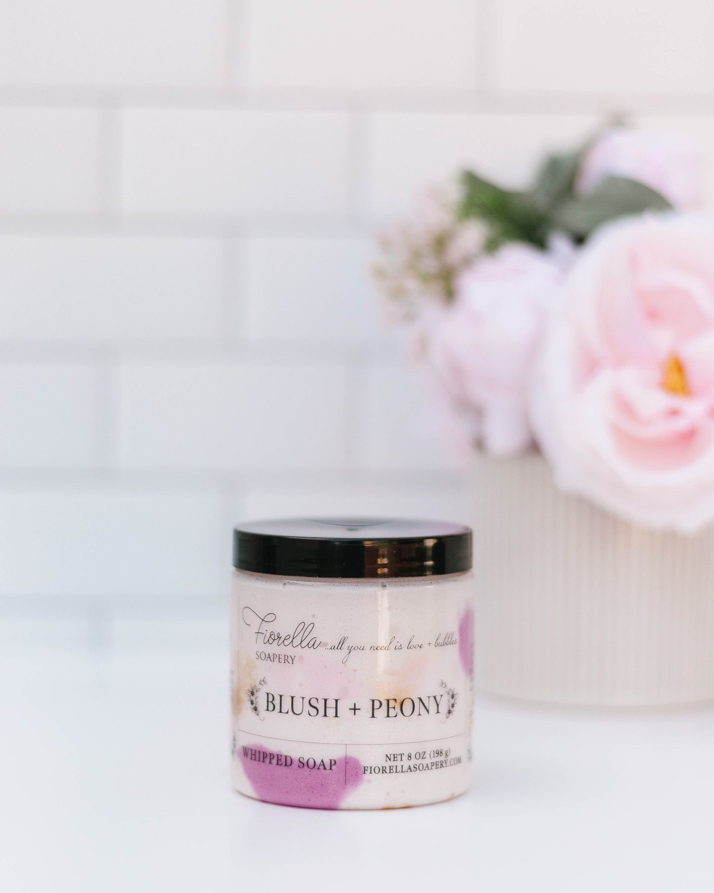 Blush + Peony Whipped Soap