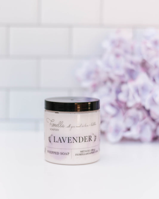 Lavender Whipped Soap
