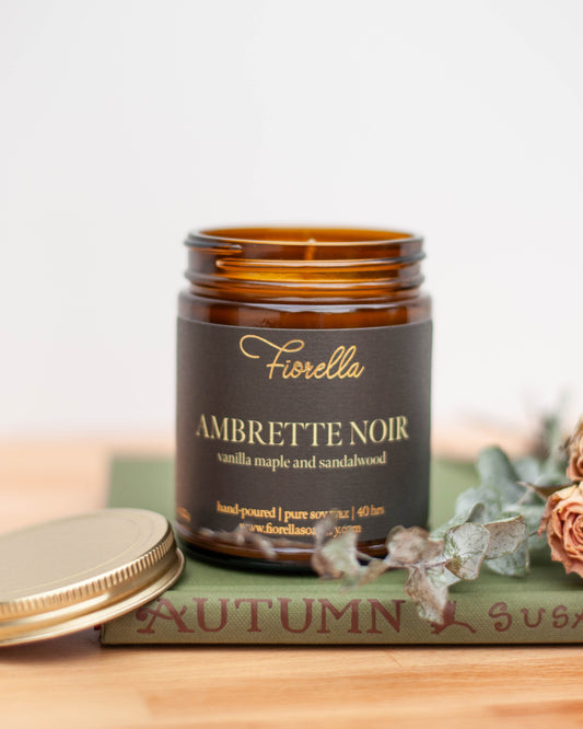 Ambrette Noir Candle