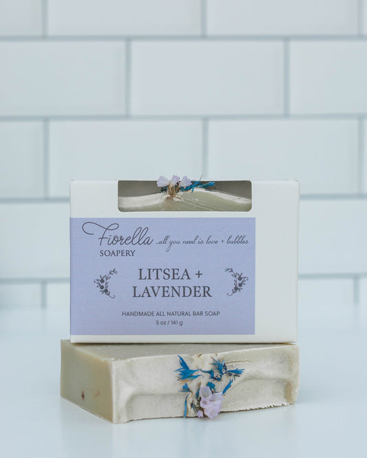 Lavender Litsea Natural Bar Soap