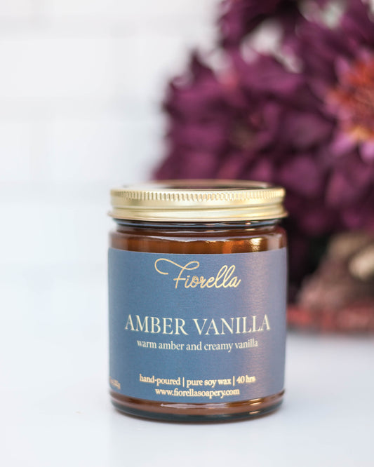 Amber Vanilla Candle