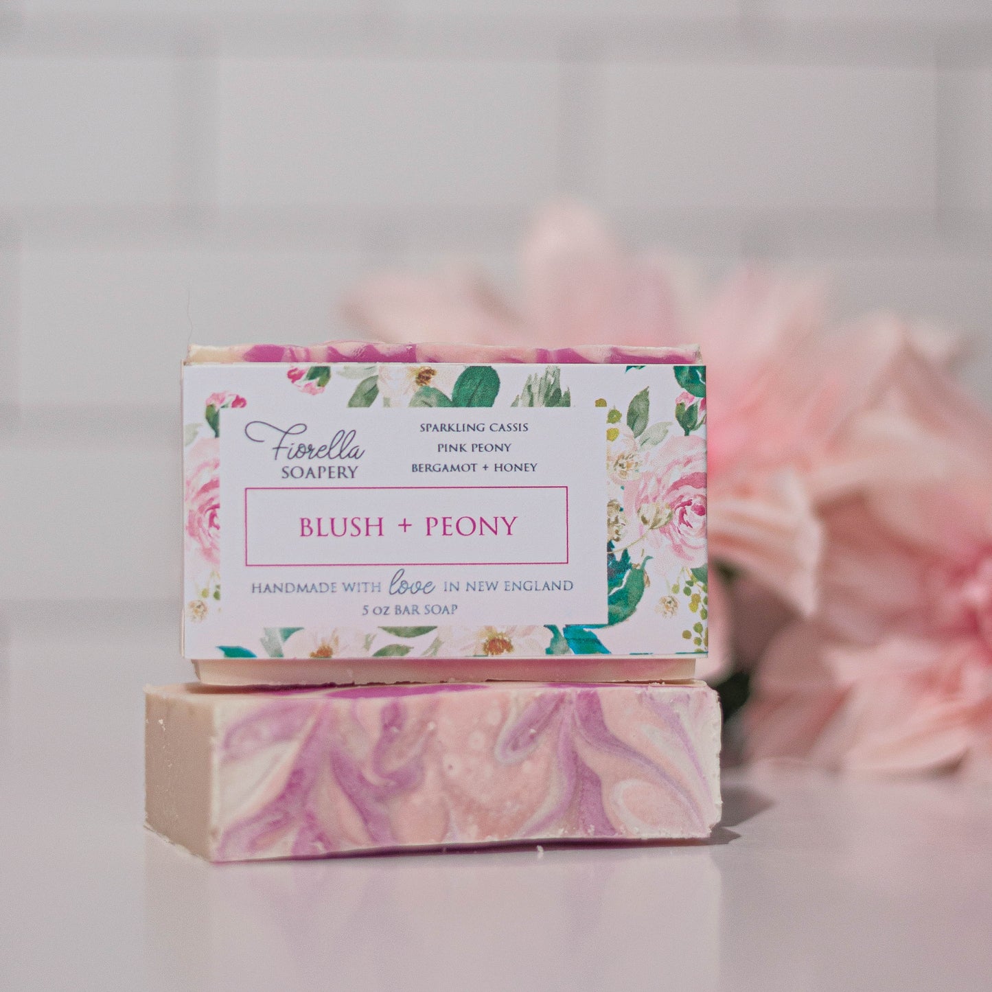 Blush + Peony Bar Soap