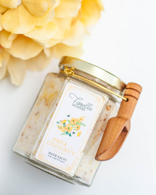 Shea + Coconut Soaking Salts