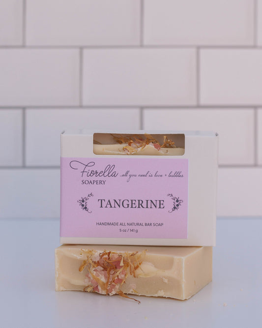 Tangerine Natural Bar Soap