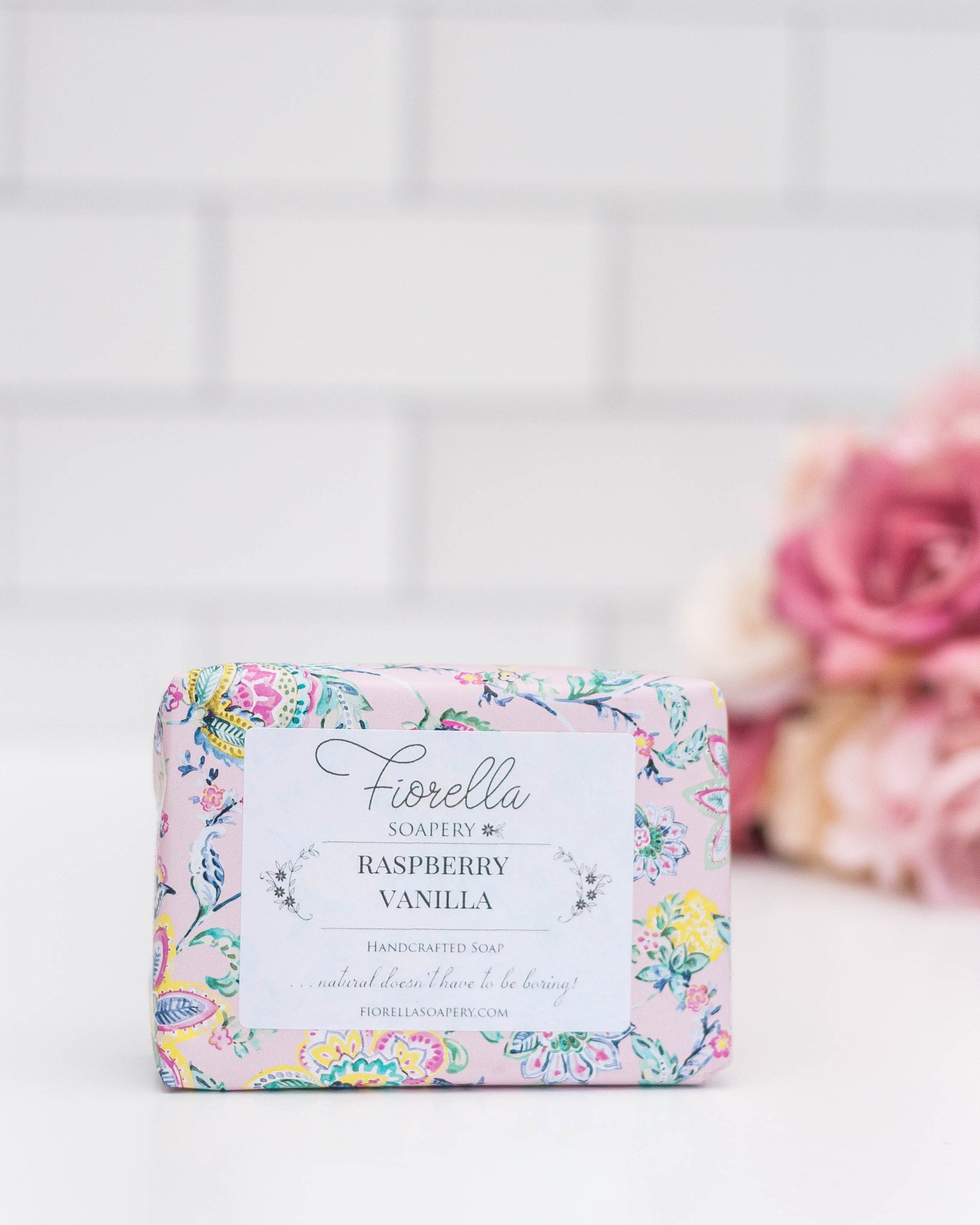 Vanilla Raspberry Bar Soap