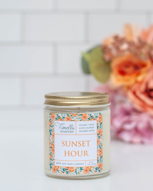 Sunset Hour Candle