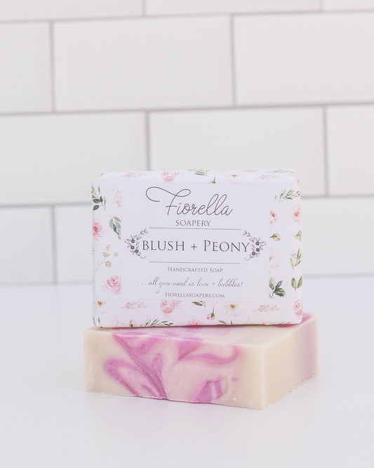 Blush + Peony Bar Soap