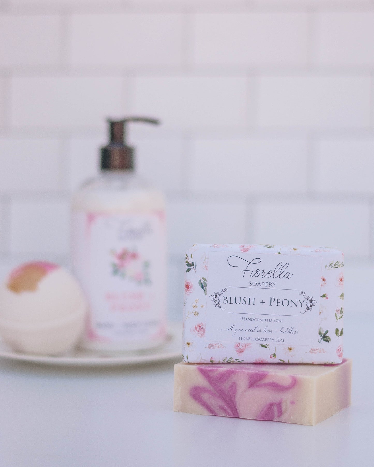 Blush + Peony Bar Soap