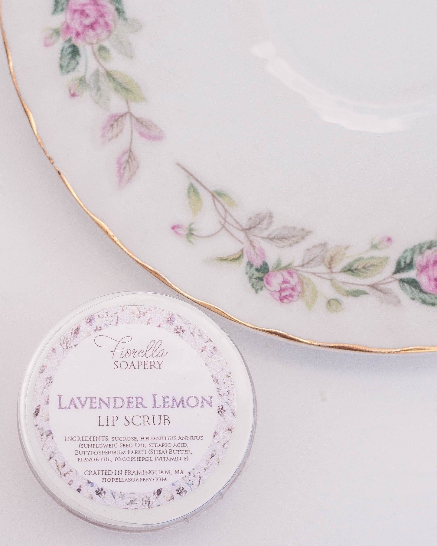 Lavender Lemon Lip Scrub