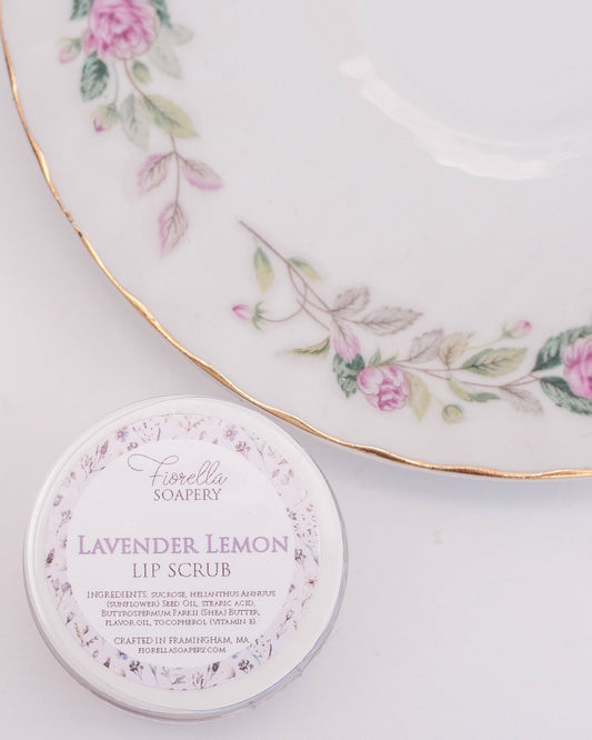 Lavender Lemon Lip Scrub