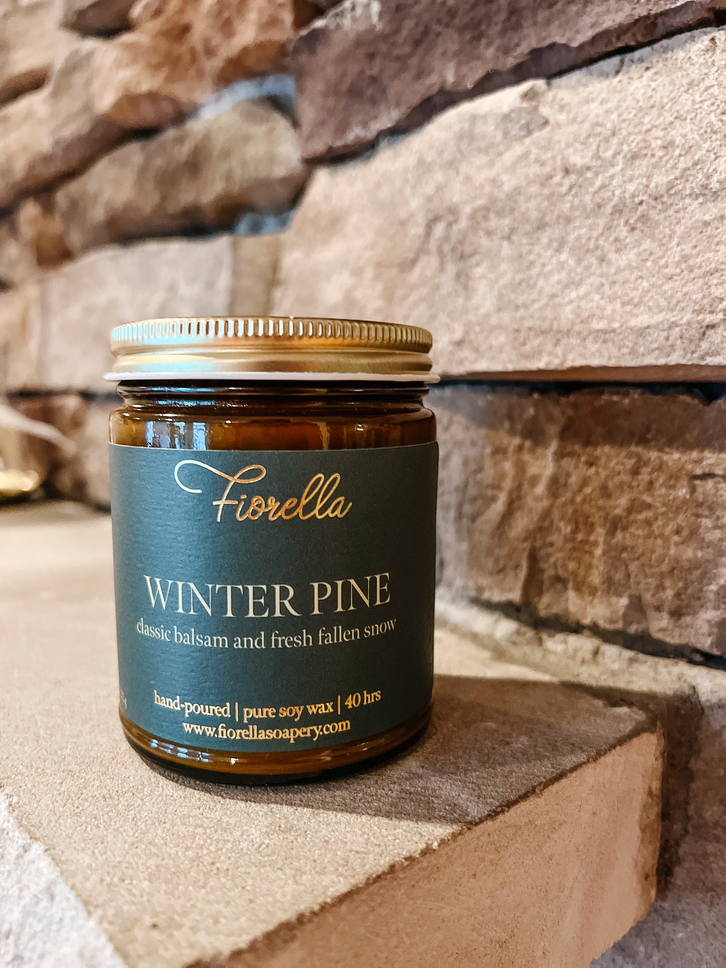 Winter Pine Candle