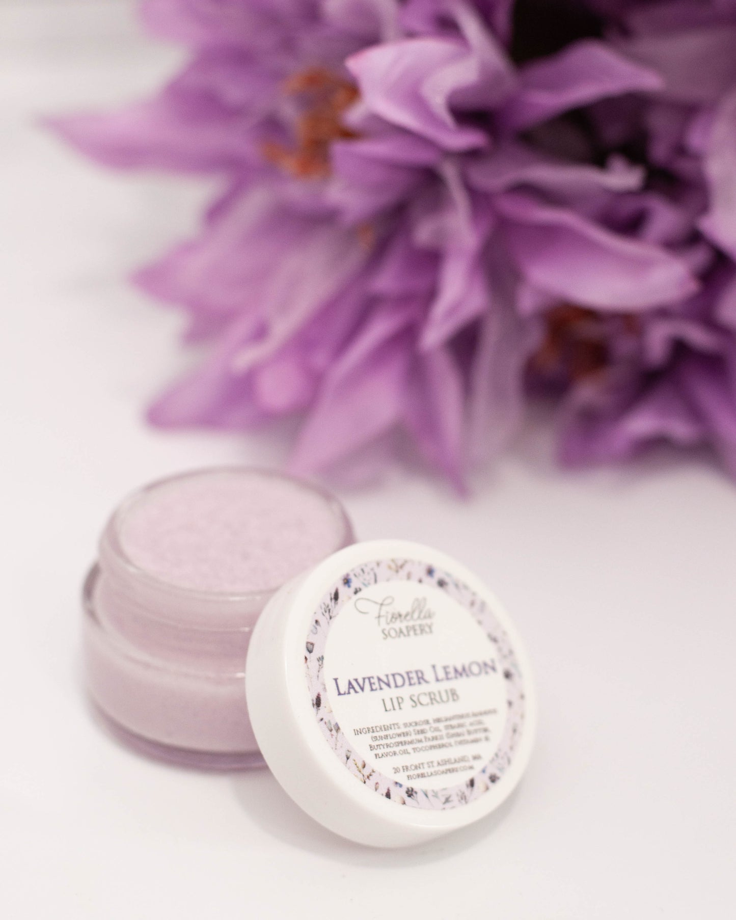 Lavender Lemon Lip Scrub